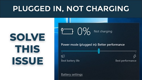 plugged in, not charging
