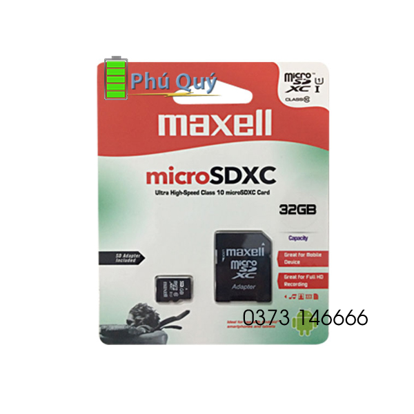 Thẻ nhớ 32GB Maxell