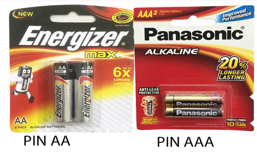 Pin 2A và 3A được lựa chọn nhiều bởi các thương hiệu khác nhau