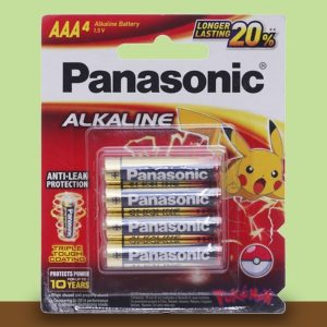 Pin tiểu AAA Panasonic Alkaline sử dụng tốt trong mọi điều kiện