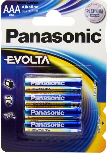 Pin kiềm Evolta của Panasonic