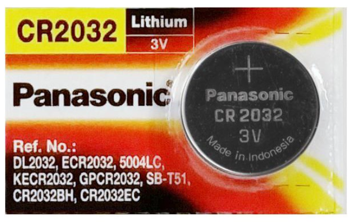 Pin CR2032 Panasonic chính hãng được người dùng lựa chọn