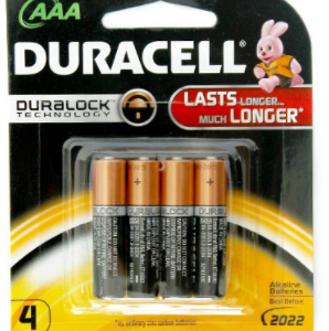 Pin AAA Duracell 1.5V 4 viên