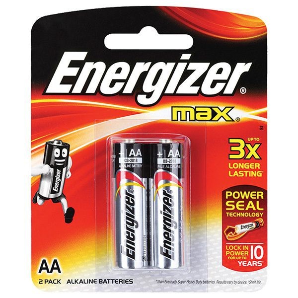 Pin AA Energizer thương hiệu lớn trên thị trường