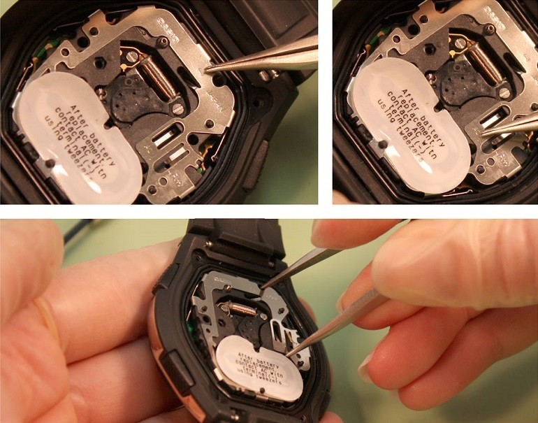 Quy trình thay pin đồng hồ Casio tại cửa hàng